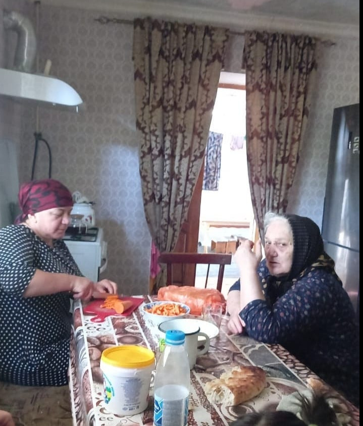 Осуществление ухода за подопечными